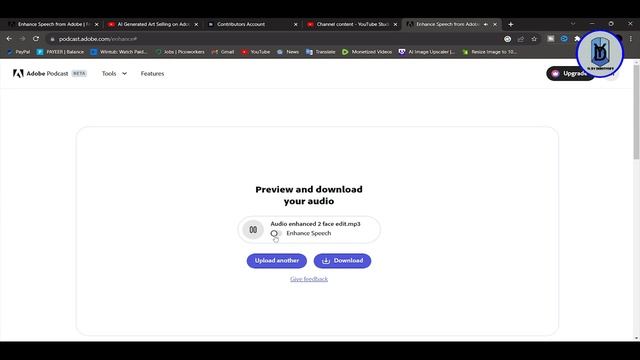 කෘතිම බුද්ධියෙන් background noise ඉවත් කරමු | Adobe Podcast AI: Boost Your Audio Quality Like a Pr смотреть онлайн