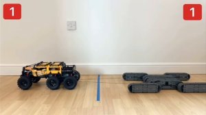 ЛЕГО...ПЕРЕТЯГИВАНИЕ КАНАТА! МАШИНКА ЛЕГО 6х6 против Ленивца