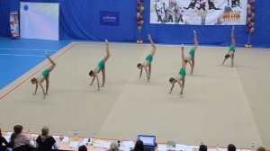 5 Всероссийские соревнования Надежды России по эстетической гимнастике Небеса Краснодарский край