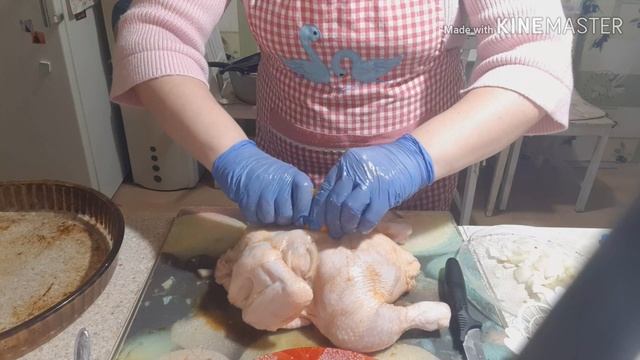Курица на новогодний стол смотреть онлайн