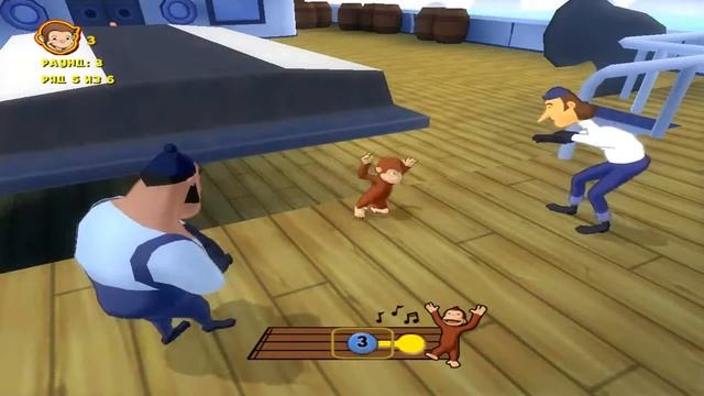 Прохождение: Curious George #2 (На корабле) смотреть онлайн