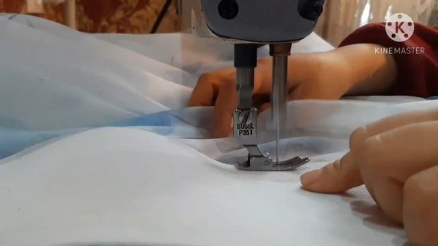 Бычуу жана тигуу . Кольцо коюп парда тигуу. 30 минутта тигип бутосуз . смотреть онлайн