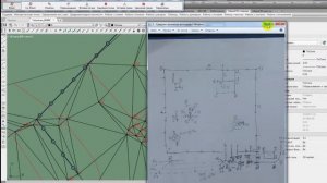 Камеральная обработка топографической съемки. Построение топографического плана Ч2