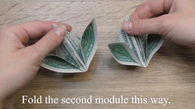My MONEY FLOWER | Easy Dollar Origami out of two bills | Tutorial DIY by NProkuda смотреть онлайн