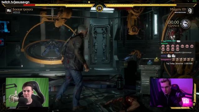 ХЕСУС И БРАТИШКИН ПОДРАЛИСЬ ► MORTAL KOMBAT 11 [С ВЕБКАМИ] смотреть онлайн