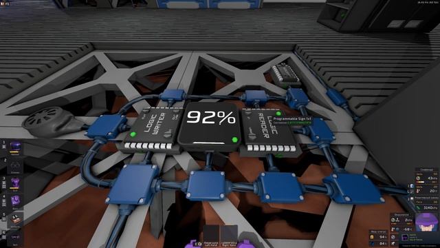 Stationeers Терраформирование Марса #22 - Программируемые знаки. Вывод информации. Обзор мода смотреть онлайн