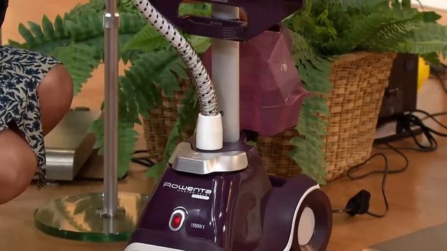 Rowenta Master Valet 1550 Watt Upright Garment Steamer with Amy Stran смотреть онлайн