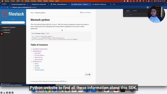Filestack How Tos: Installing and using the Python SDK смотреть онлайн