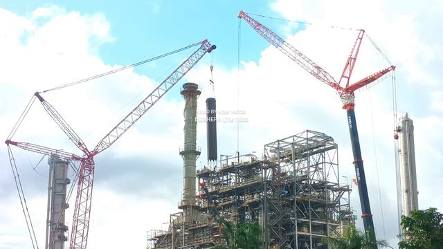 LIEBHERR LTM 1500 & TEREX CC2800 смотреть онлайн