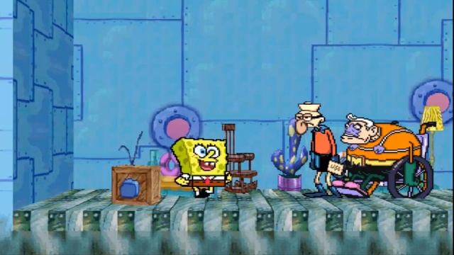 SpongeBob SquarePants: SuperSponge Full Game All Cutscenes