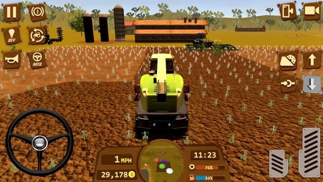 Farmer Sim 2018 #8 - Farming Simulator - Android IOS gameplay walkthrough смотреть онлайн