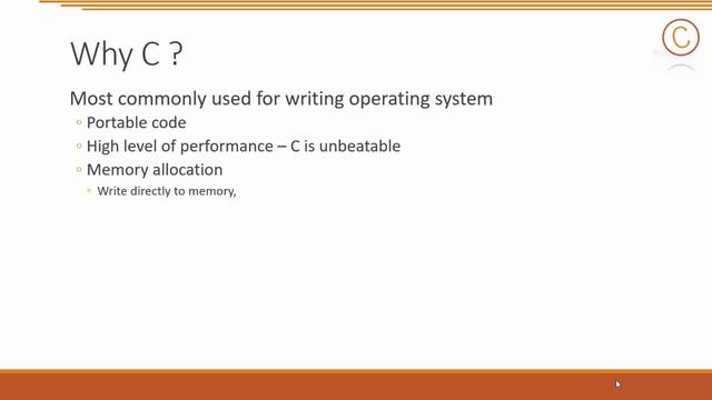 C Programming : Why learn C смотреть онлайн