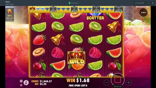 THIS IS MY BIGGEST JUICY FRUITS WIN EVER... (INSANE) смотреть онлайн