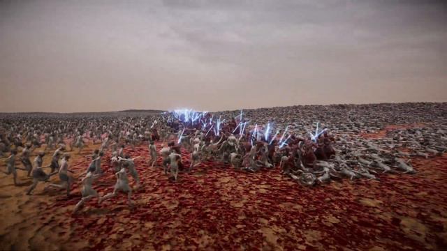 15 Million Zombies Vs 10000 Jedi UEBS2 GAMEPLAY