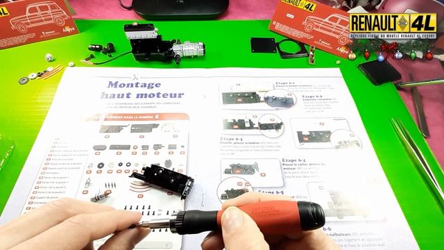 RENAULT 4L Export 1/8 N°6-7 d'Altaya comment la monter смотреть онлайн