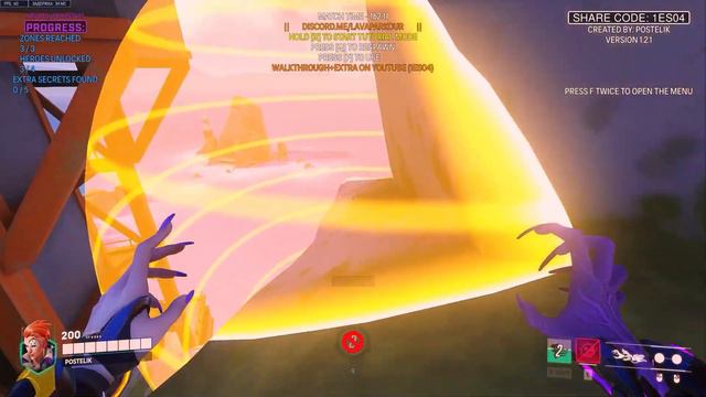 Gibraltar Overwatch Lava Parkour by Postelik. Walkthrough + Secrets (1ES03) смотреть онлайн
