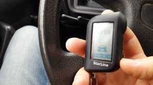 Starline A93. Настройка чувствительности датчика наклона.