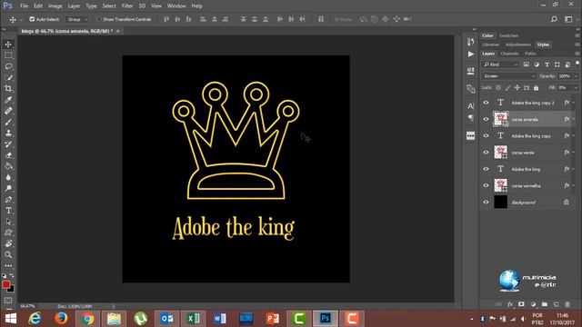 Criando GIFS Animados no Adobe Photoshop смотреть онлайн