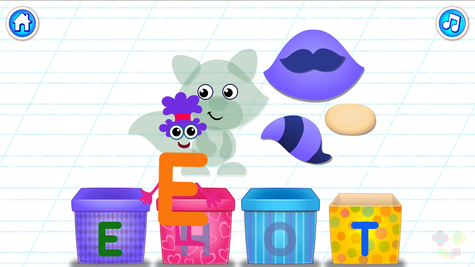 Bini Bambini Алфавит Буква Е