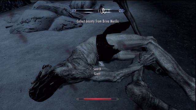 The Elder Scrolls V: Skyrim HD (PS3) Kill the Giant located at Tumble Arch Pass смотреть онлайн