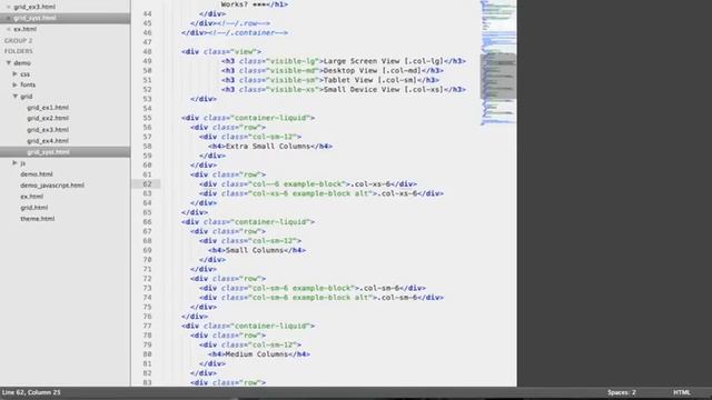 Bootstrap 3 The Complete Guide Course #6-The Grid System смотреть онлайн