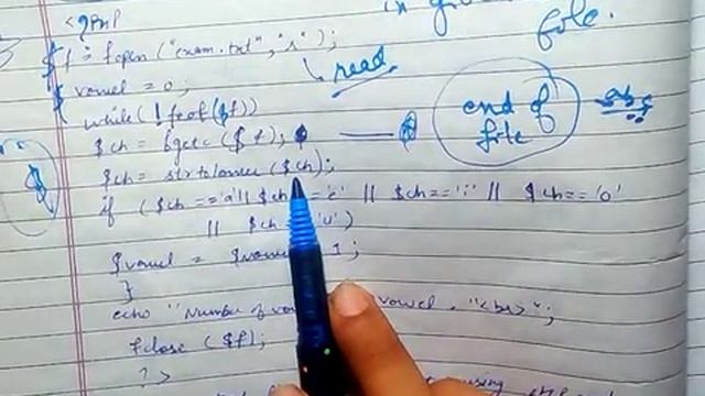 Write a PHP program to find no. Of vowels in given text file ,Php word handling with TEXT FILES , смотреть онлайн