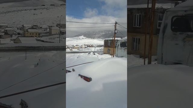 какой выпал снег в махачкале