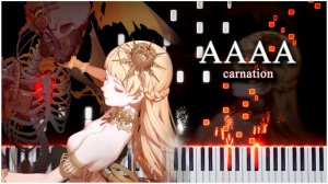 Carnation (ああああ) 【 КАВЕР НА ПИАНИНО 】