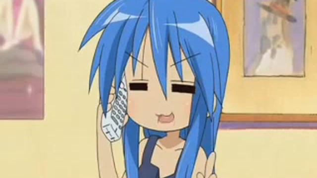 Aoi Sora Productions Presents Lucky Star 1 minute Clip #1 смотреть онлайн