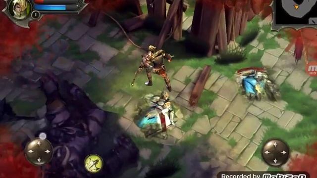 Dungeon Hunter 4 (Обзор) Играем за лучника смотреть онлайн