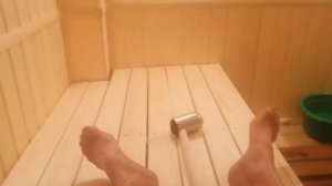 Баня в гараже... Первые впечатления!