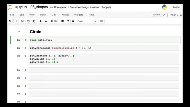 Add shapes to matplotlib figures with matplotlib patches || Matplotlib Tips смотреть онлайн