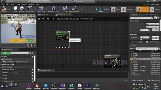 Создаем случайные анимации урона врагу в Unreal Engine - Создание игры. Урок 19 смотреть онлайн