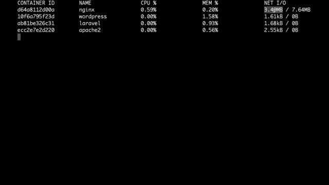 How to display the resource usage like CPU and RAM of a Docker container? смотреть онлайн