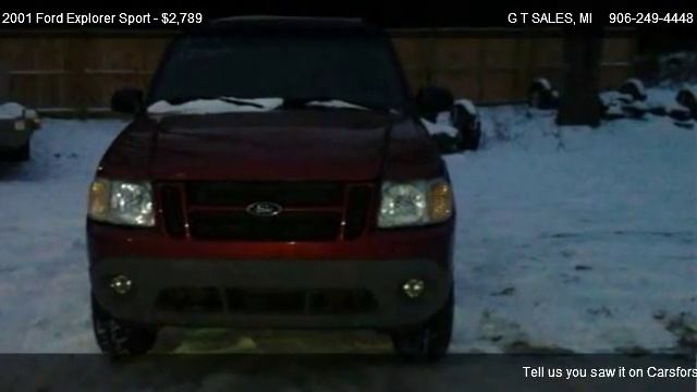 2001 Ford Explorer Sport Sport 4WD - for sale in Marquette, MI 49855 смотреть онлайн