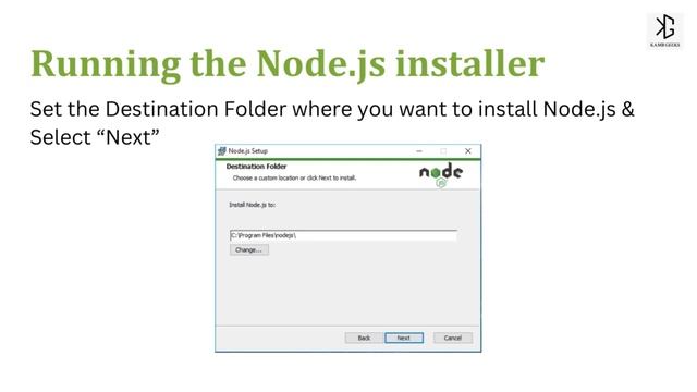 Learn JavaScript Node Installation Join @kambgeeks to start and grow in technology careers смотреть онлайн