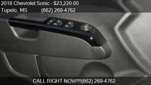 2016 Chevrolet Sonic RS Auto 4dr Hatchback w/1SH for sale in смотреть онлайн