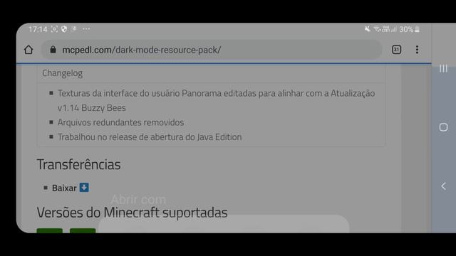 SAIU !! COMO TER O MODO NOTURNO NO MINECRAFT PE 1.14 !! (Dark Mode Texture - MCPE 1.14+) смотреть онлайн