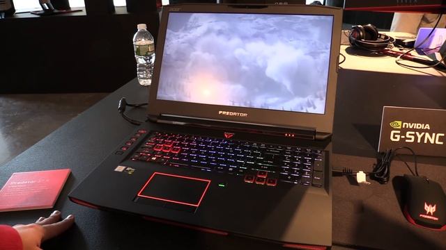 Acer Predator 17 X overclockable gaming notebook смотреть онлайн