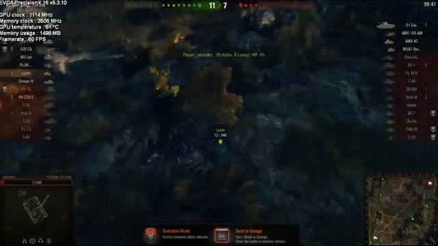 World of Tanks at Maximum Settings || NVIDIA STRIX GTX 970 смотреть онлайн