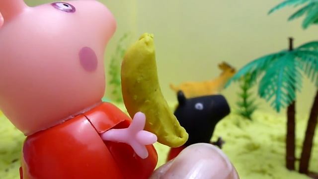 СВИНКА ПЕППА ЕДЕТ В АФРИКУ ИГРЫ С ИГРУШКАМИ ДЛЯ ДЕТЕЙ PEPPA PIG
