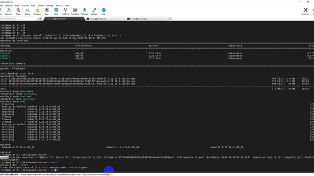 CKA Practice Workshop ( Upgrade Kubernetes Cluster Master&Worker Nodes) in Arabic Eng. Alaa Mohamme смотреть онлайн