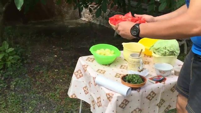 БАСМА — летнее узбекское блюдо.