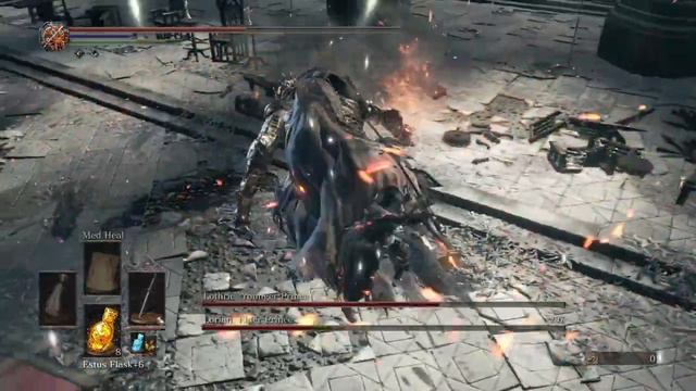DARK SOULS™ III: Twin princes Lothric and Lorian смотреть онлайн