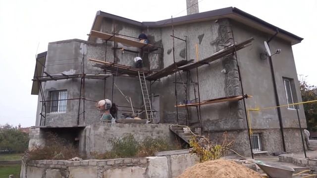 Декоративная штукатурка стен, окон и дверей. смотреть онлайн