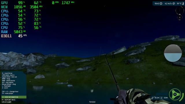 Ultimate Fishing Simulator | GTX 1050 2GB + i5-2310 + 12GB RAM смотреть онлайн