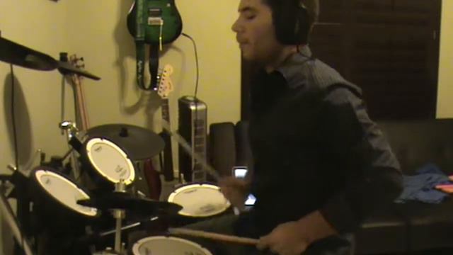 Metallica- Enter sandman drum cover смотреть онлайн