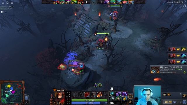 НЕДООЦЕНЕННЫЙ САППОРТ ПАТЧА 7.32 | WARLOCK DOTA 2 ВАРЛОК смотреть онлайн