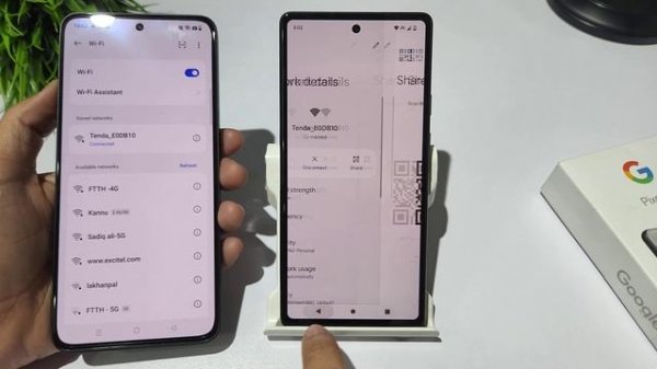 Wifi Qr Code Settings Google Pixel 7,7 pro | How To Connect Wifi Without Password in Pixel Mobiles