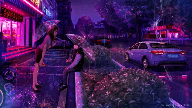 Love letter [ sad piano ]🎹[ ambient rain ]☔[ lofi hip hop beats ]🎵 смотреть онлайн